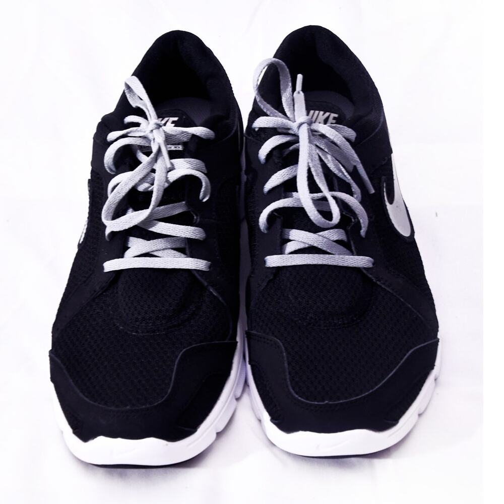 Nike Flex Experience RN 599572-005 Men's Size 11 Black White Running Shoes - Picture 4 of 7